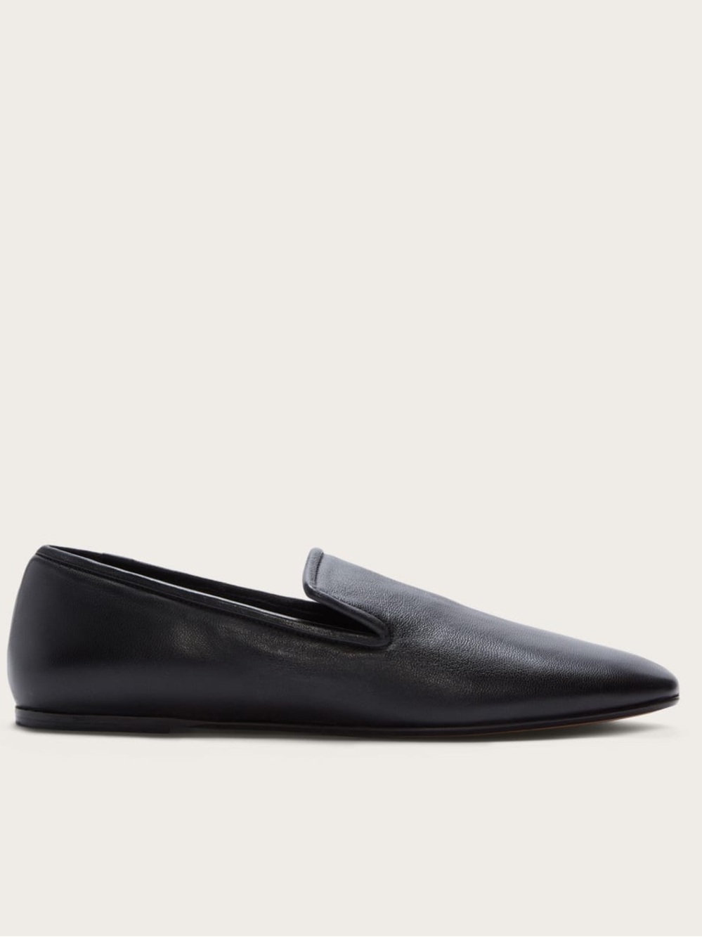 Everlane The Day Loafer in Black Leather Size 6.5